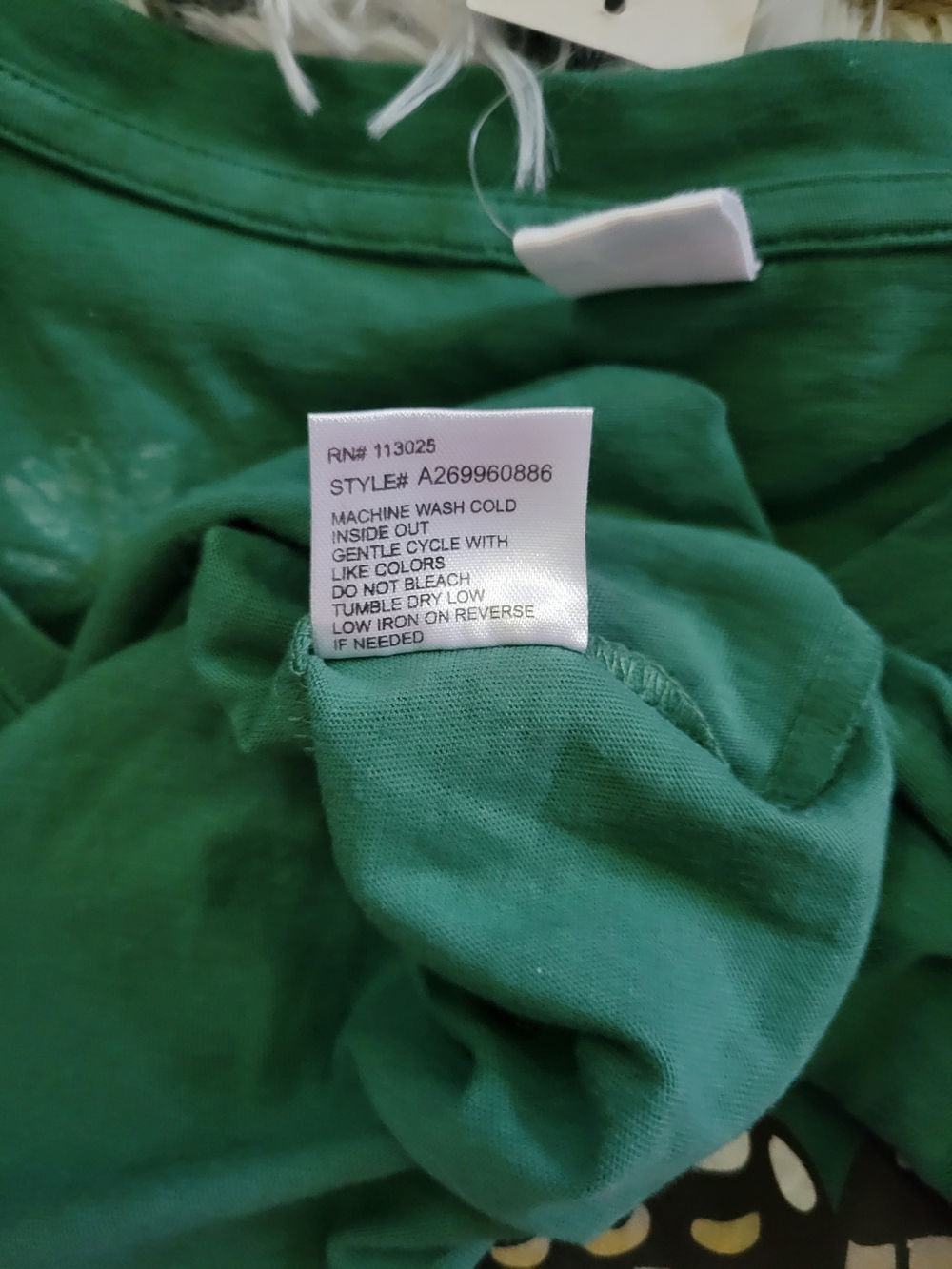 1-800 Smile Green Crop Top - Casual Women's Tee - Picture 13 of 16